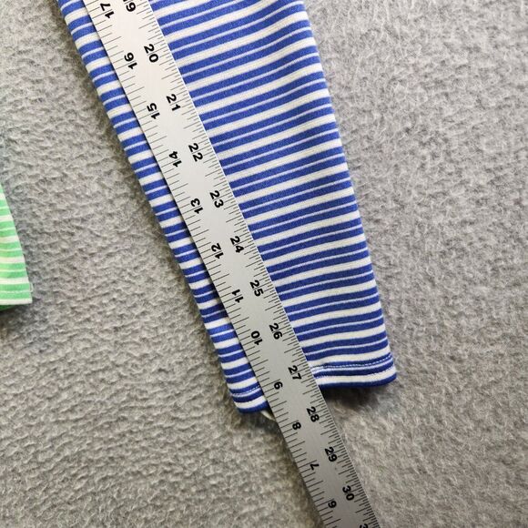 Patagonia Top Womens XS Green Striped Capilene 3 Midweight 1/4 Zip Baselayer - Picture 13 of 15